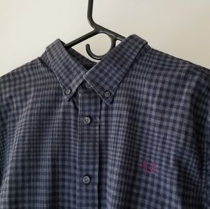 Fred Perry Distorted Gingham Twill Shirt